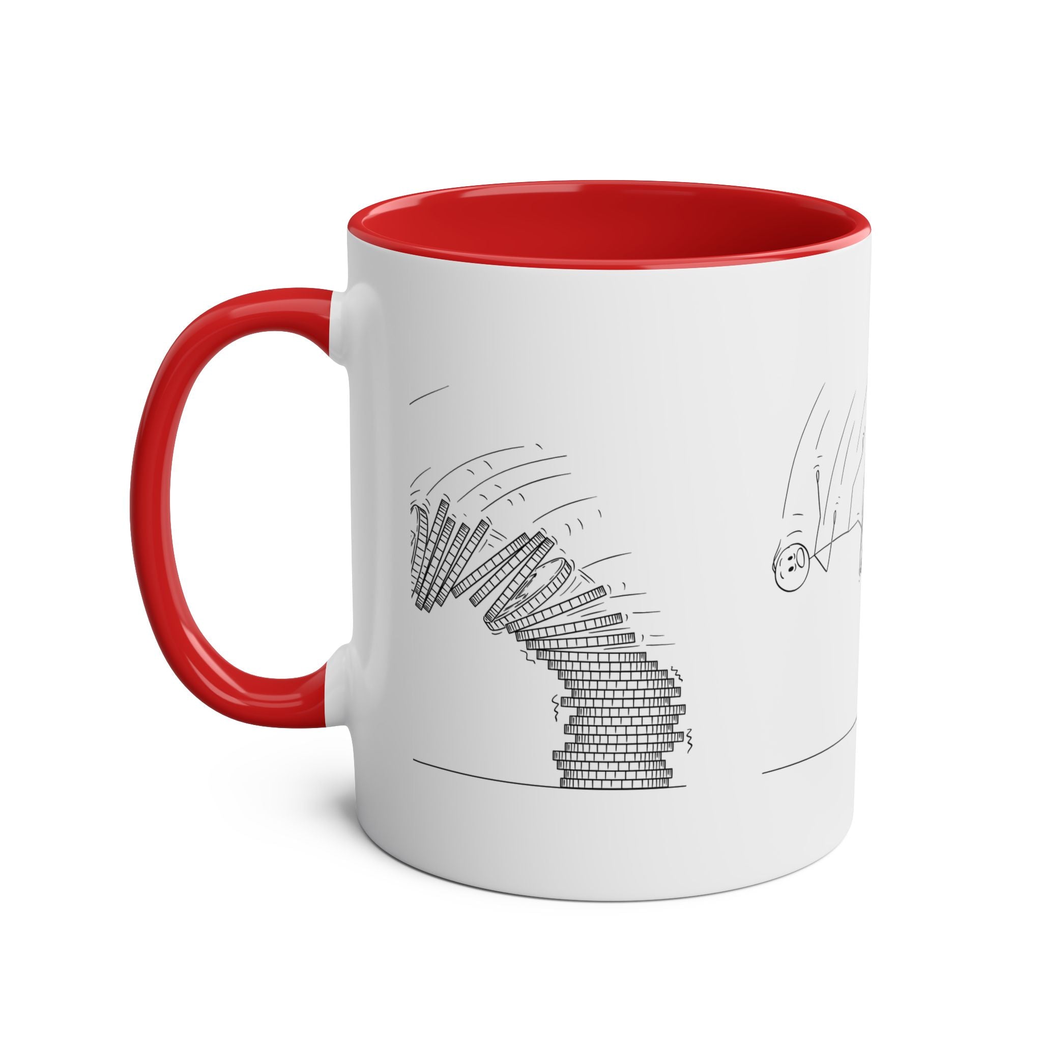 Falling Chips Coffee Mug