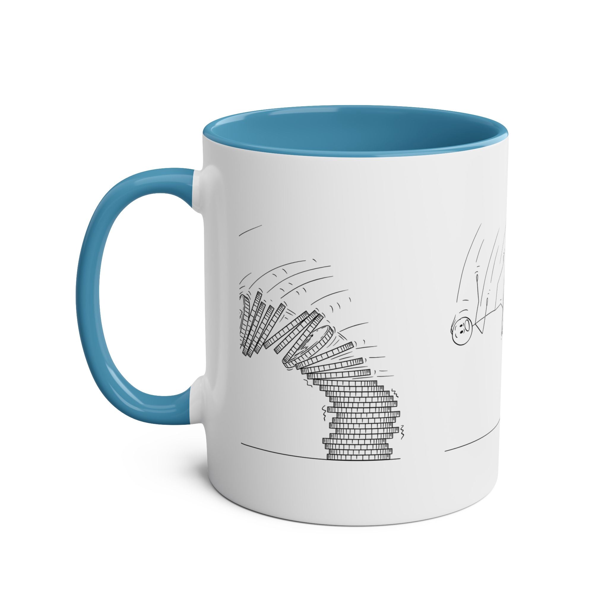 Falling Chips Coffee Mug