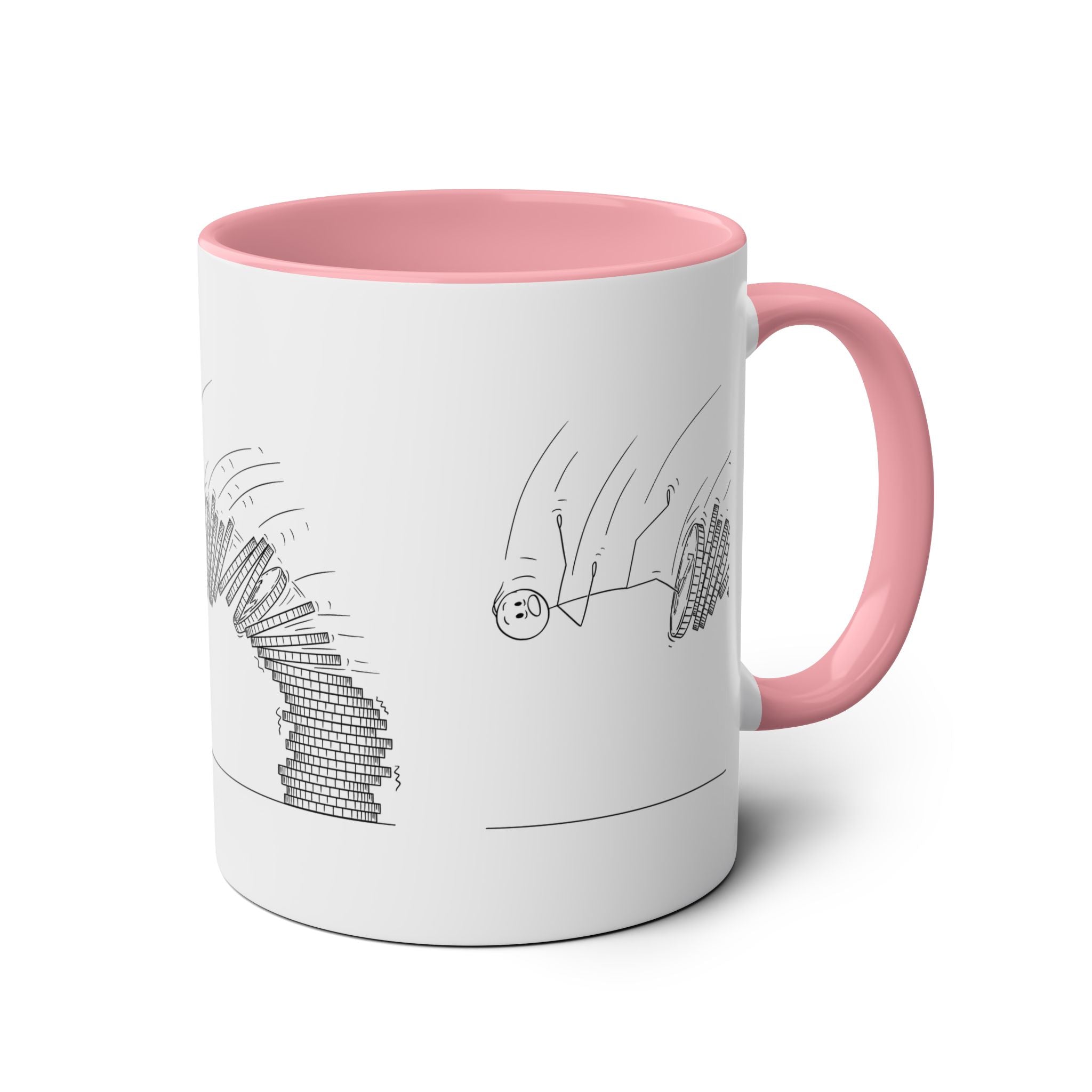 Falling Chips Coffee Mug