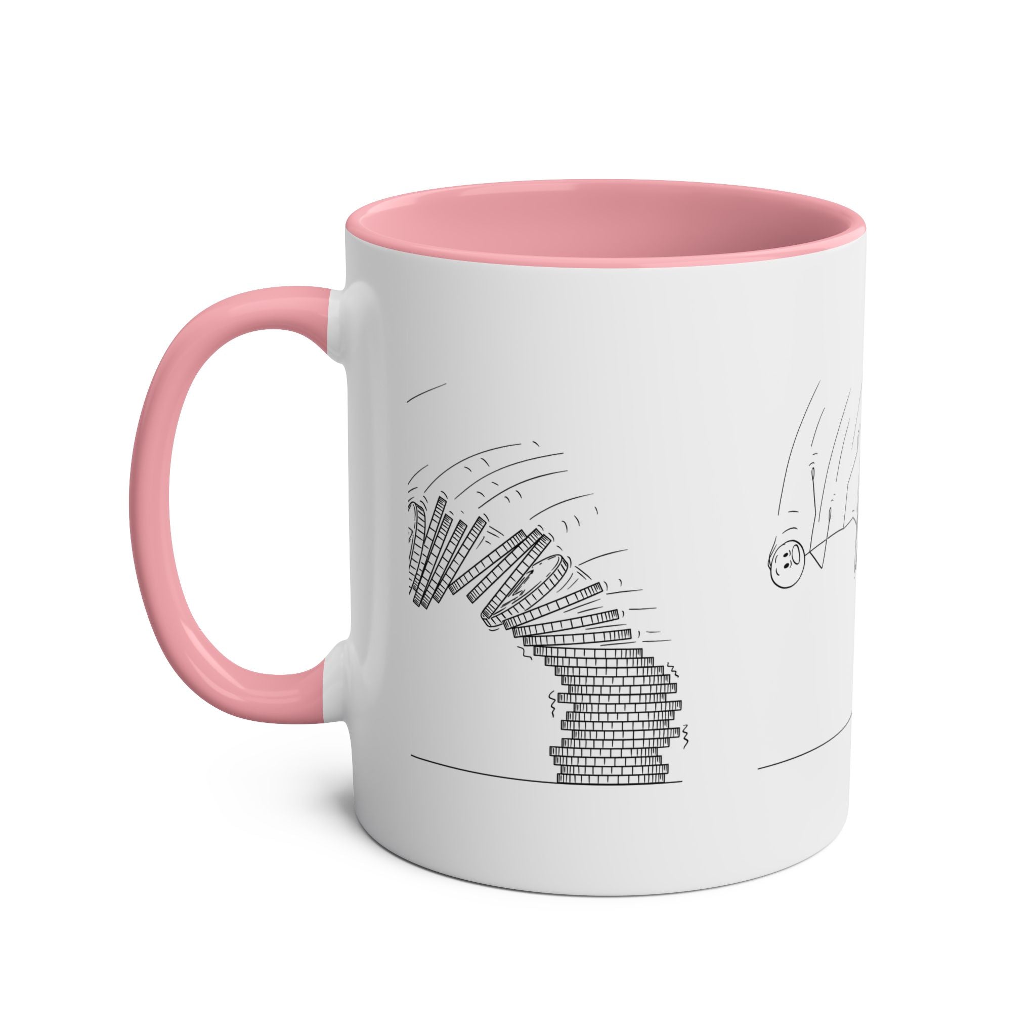 Falling Chips Coffee Mug