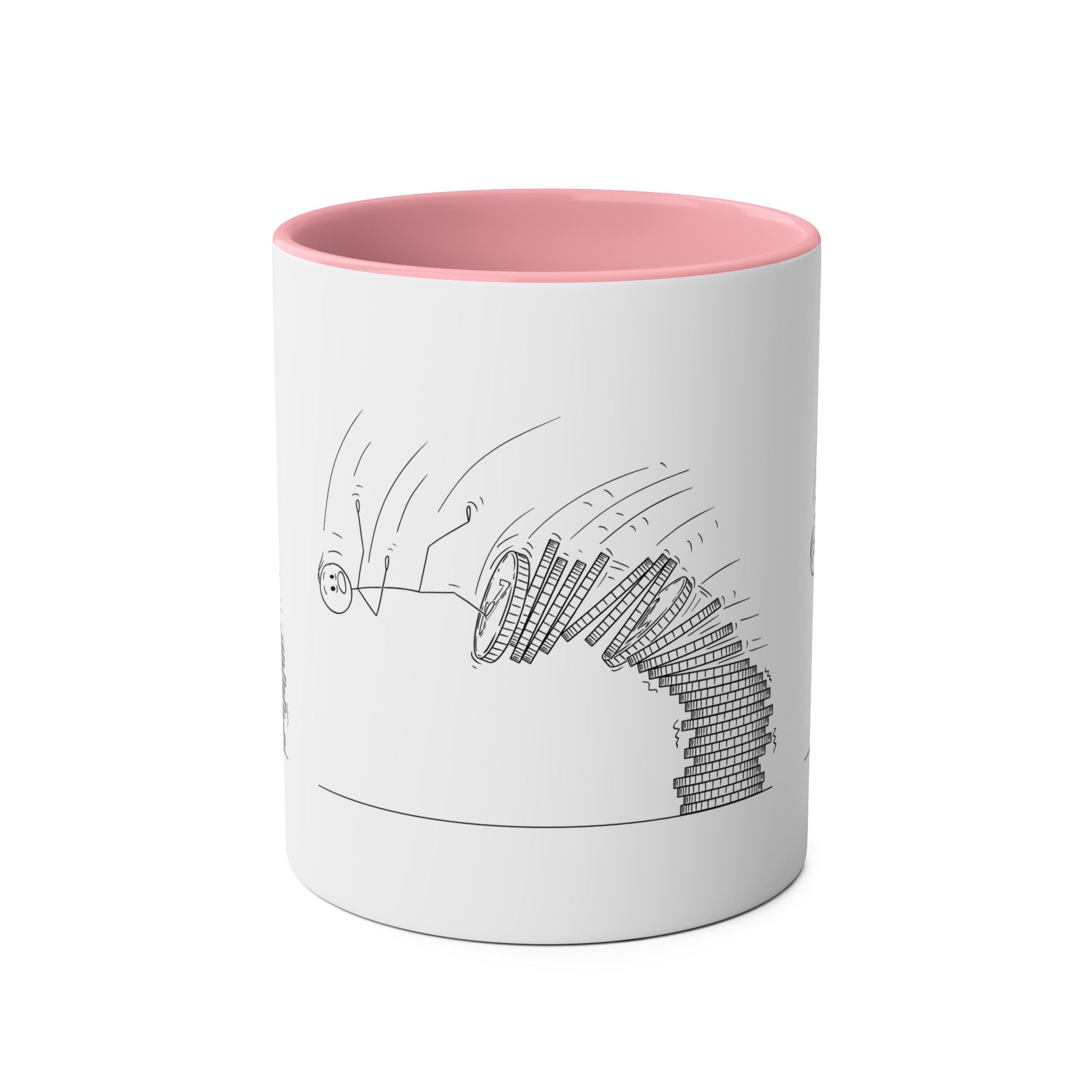 Falling Chips Coffee Mug