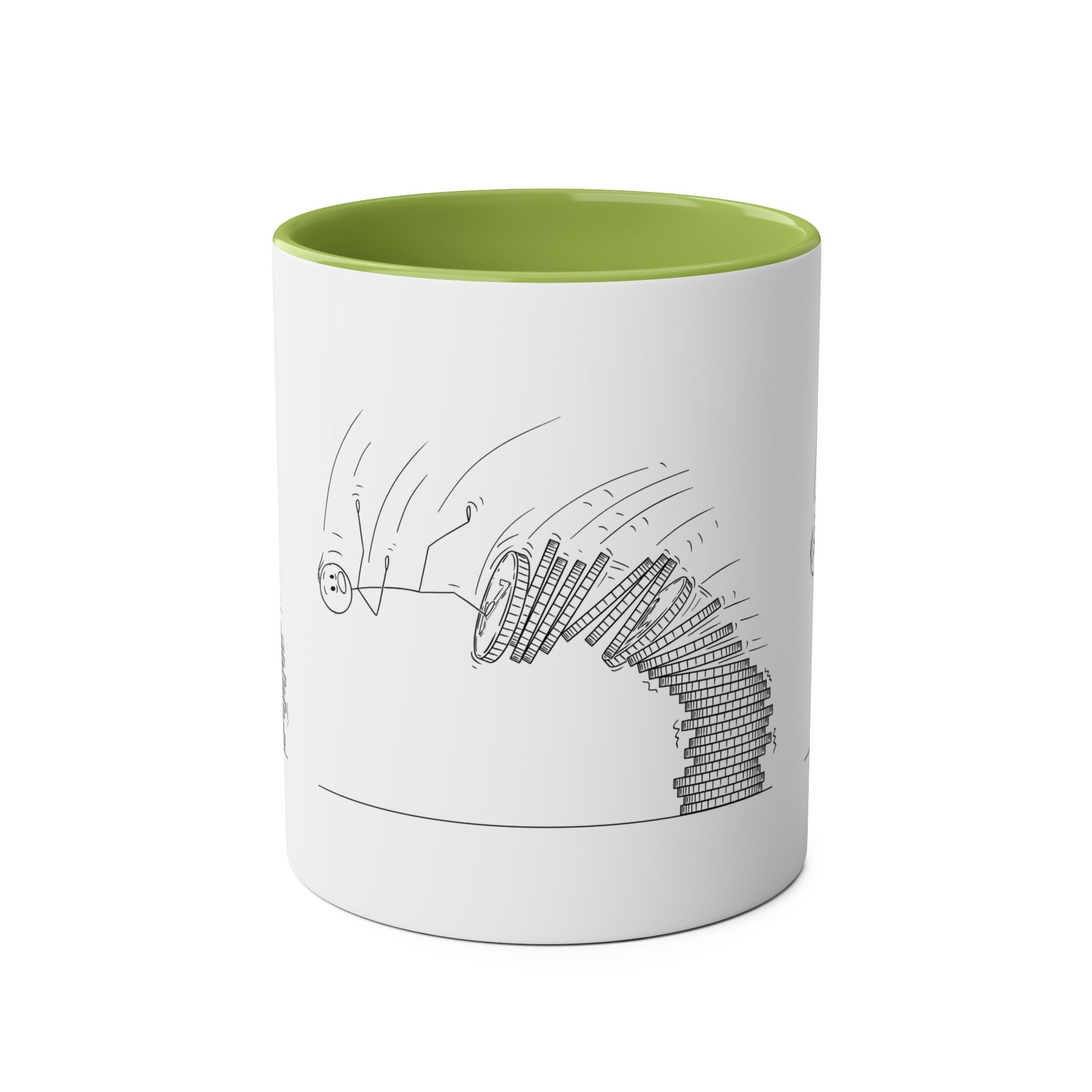 Falling Chips Coffee Mug