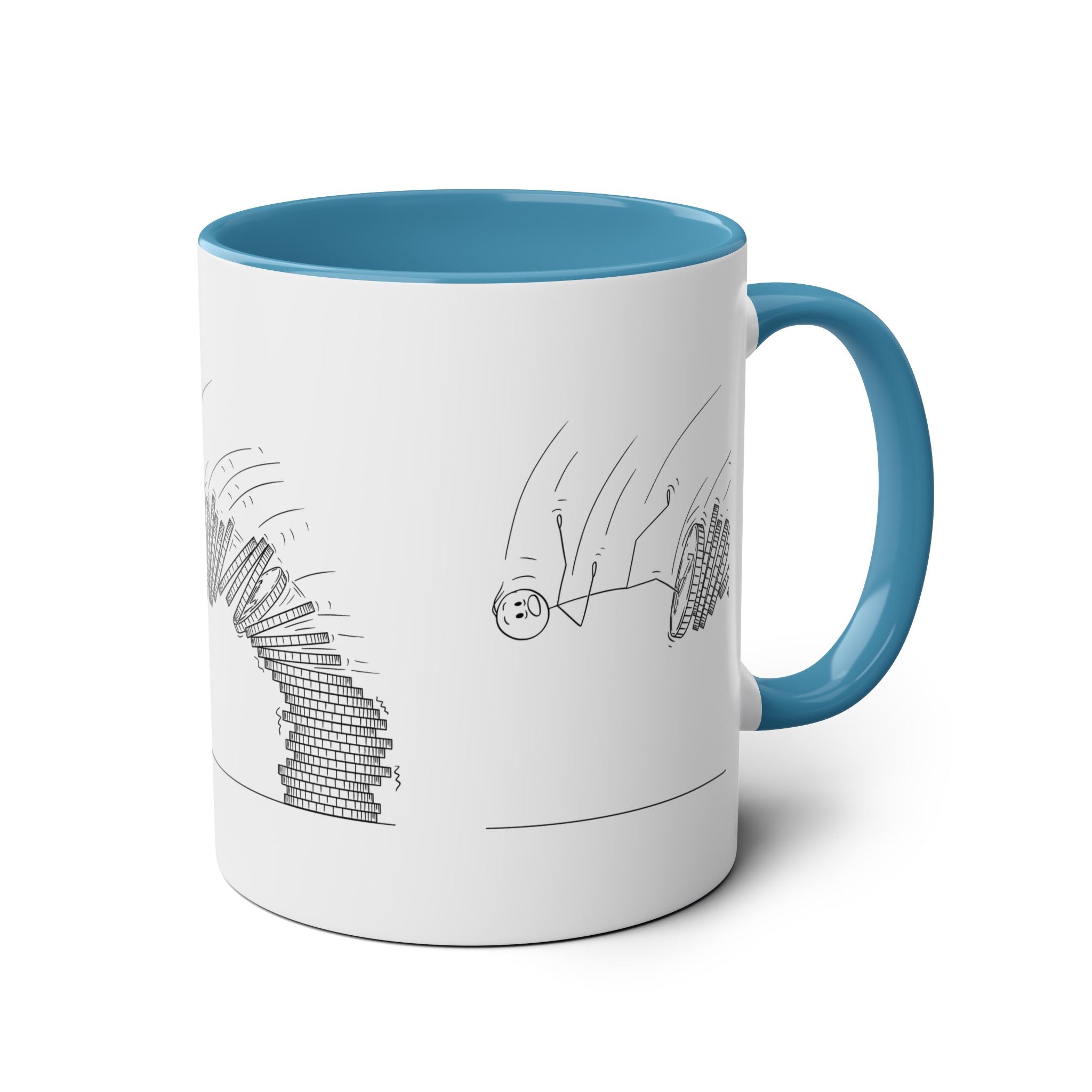 Falling Chips Coffee Mug