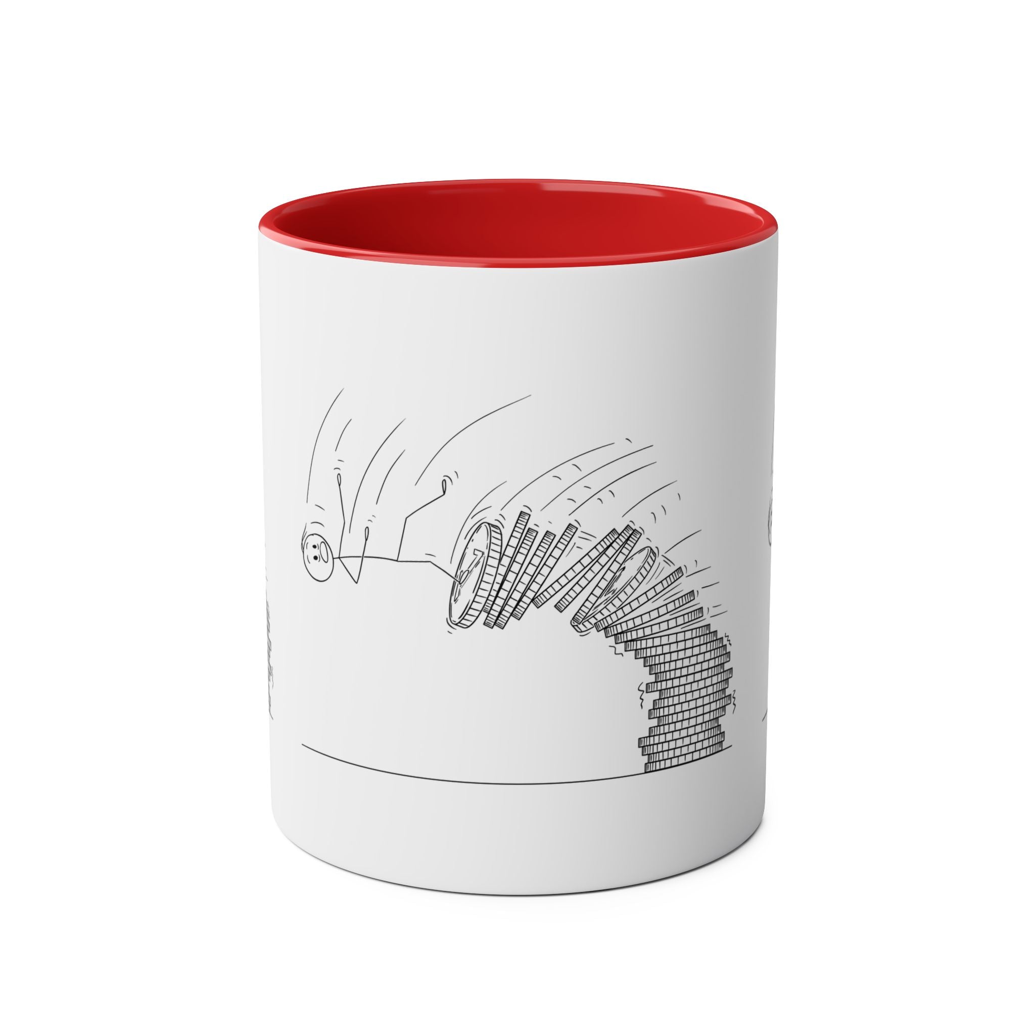 Falling Chips Coffee Mug