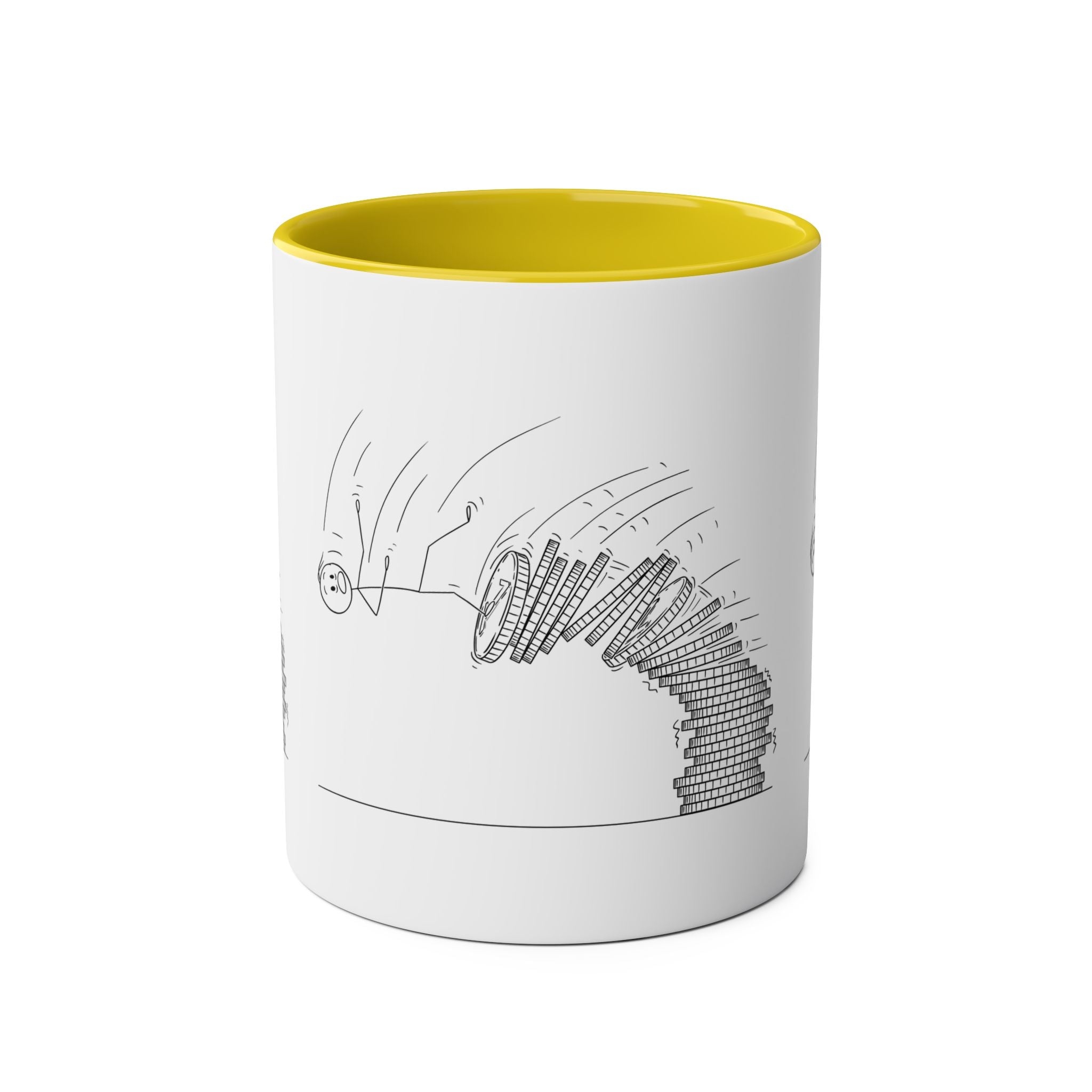 Falling Chips Coffee Mug