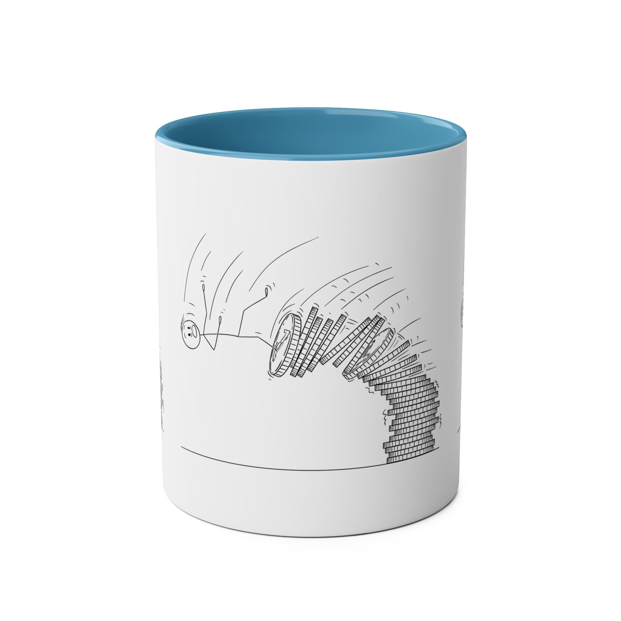 Falling Chips Coffee Mug